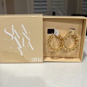 ST TROPEZ HOOPS | SIVAN AYLA X LUV AJ